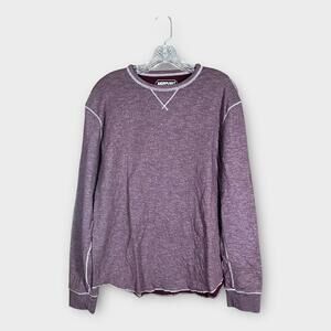American Eagle Men’s Long Sleeve Shirt Size Medium Maroon
